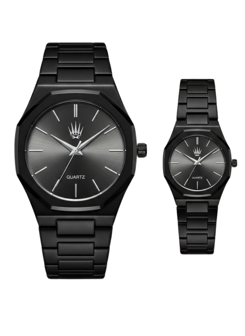 2'li Set Çift Saati Dualis Black Kol SaatiKol SaatiWATCHOFROYALDualis2'li Set Çift Saati Dualis Black Kol Saati