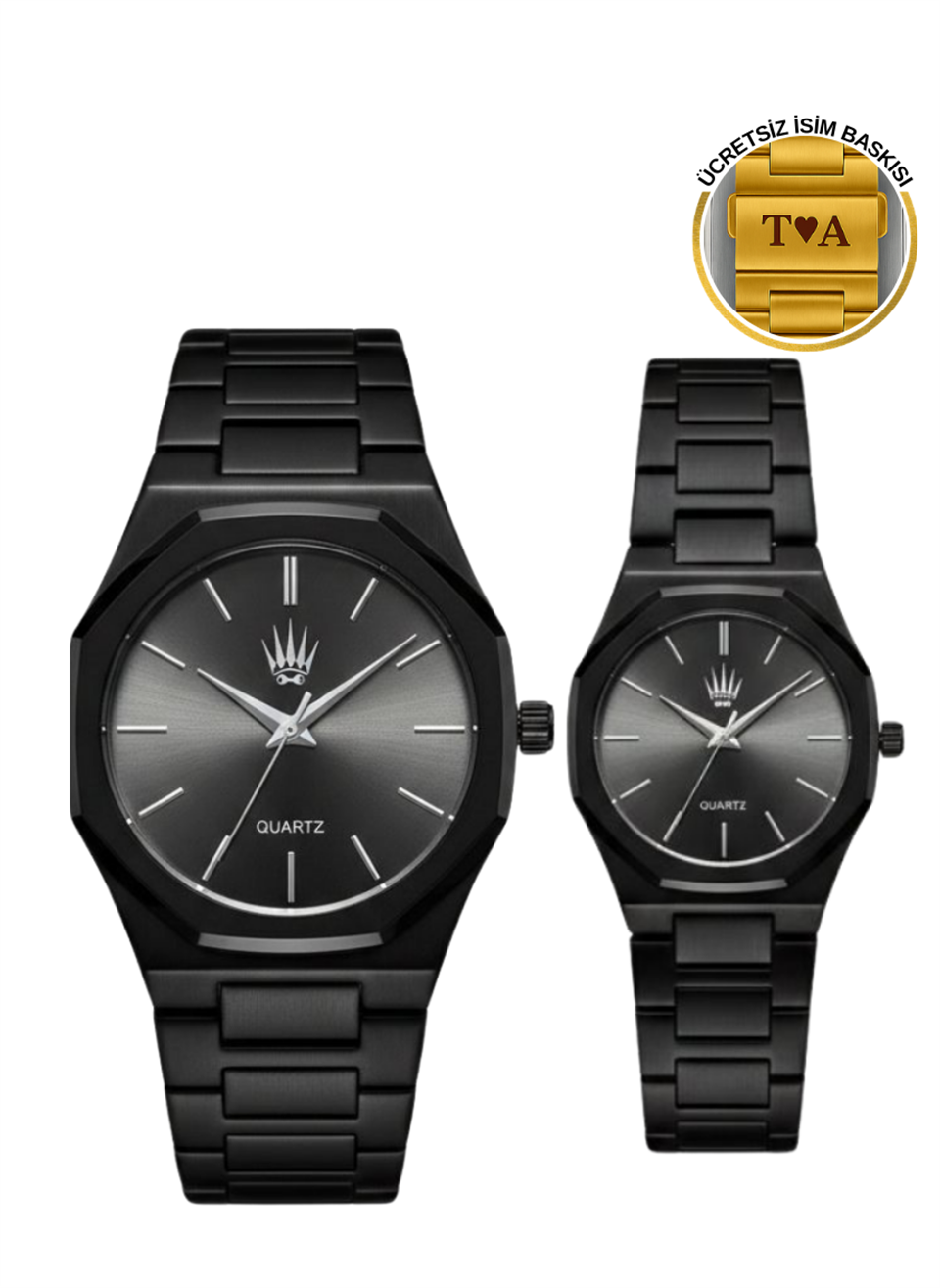Çift Saati Dualis Black Kol SaatiKol SaatiWATCHOFROYALDualisÇift Saati Dualis Black Kol Saati