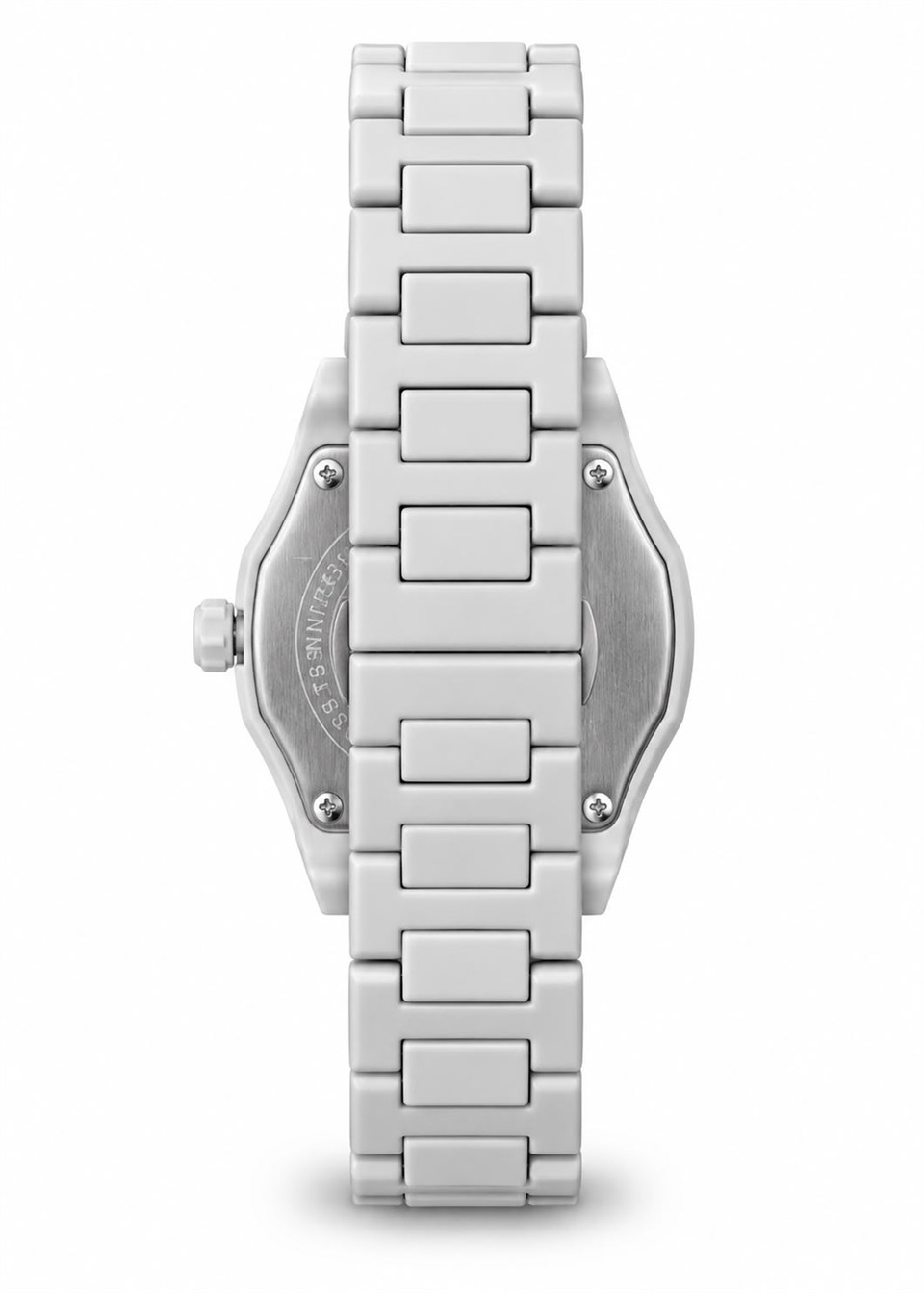 Feather The Arabic Dial Polycarbon Gri Kol Saati