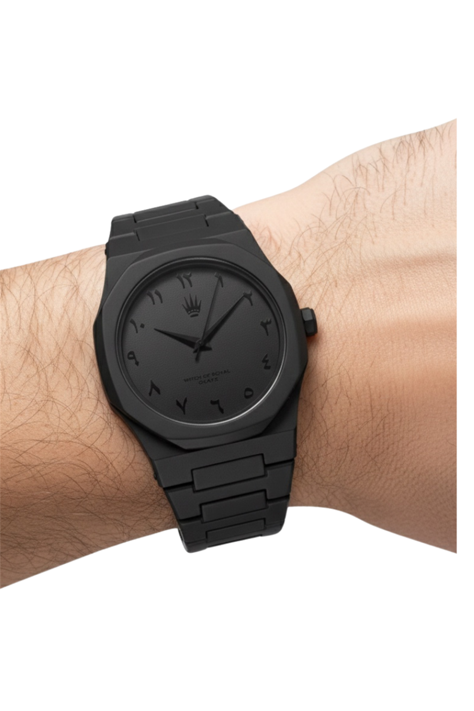 Feather The Arabic Dial Polycarbon Black Kol Saati