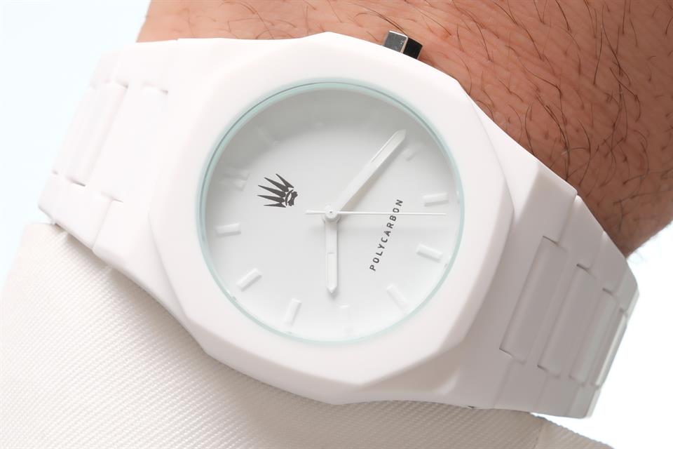 Feather Polycarbon White Kol Saati