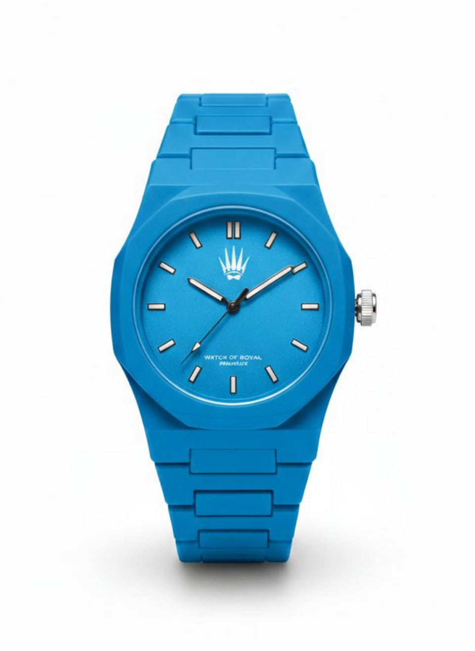 Feather Polycarbon Mavi Kol Saati