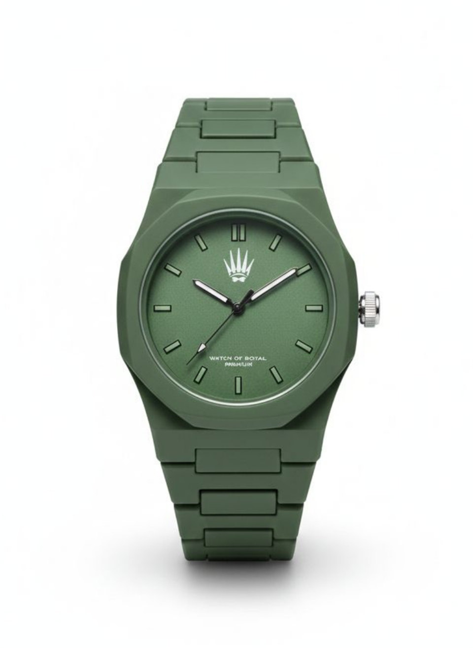 Feather Polycarbon Dark Haki Kol Saati