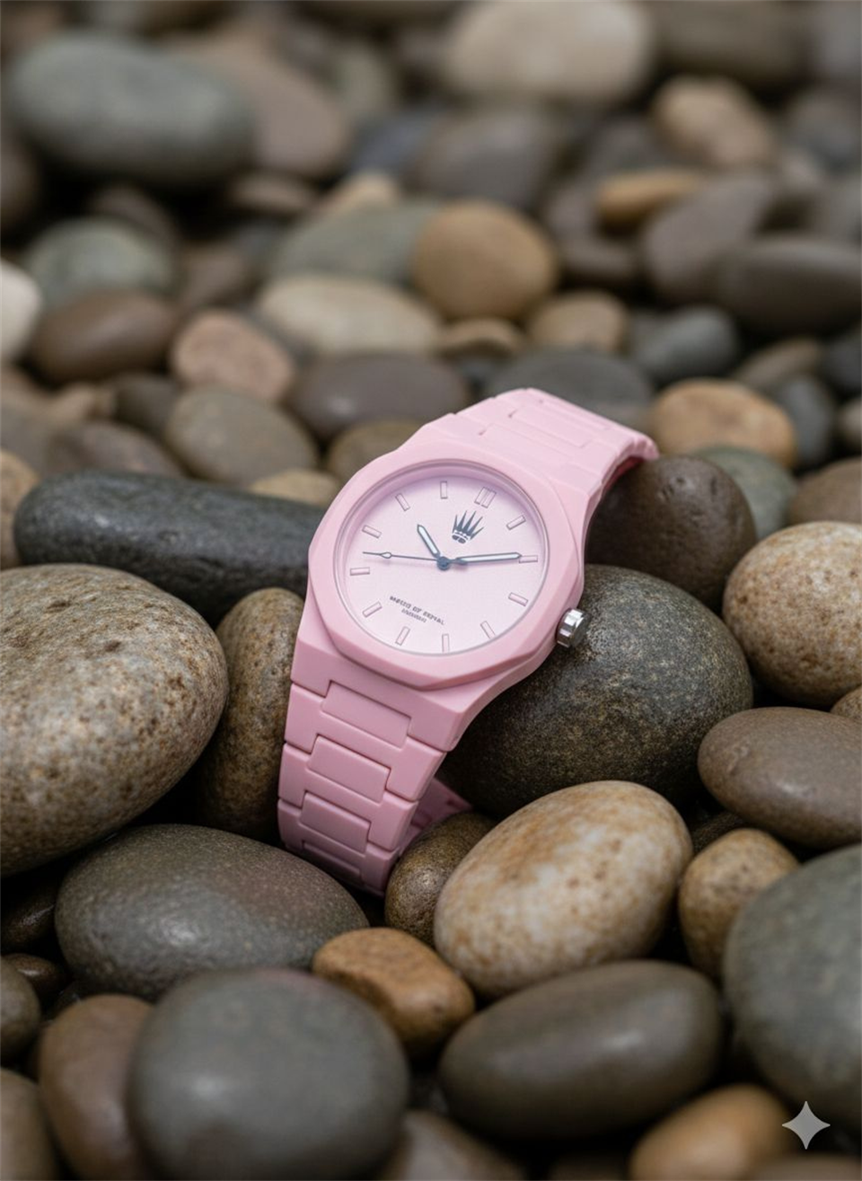 Feather Polycarbon Pembe Kol Saati