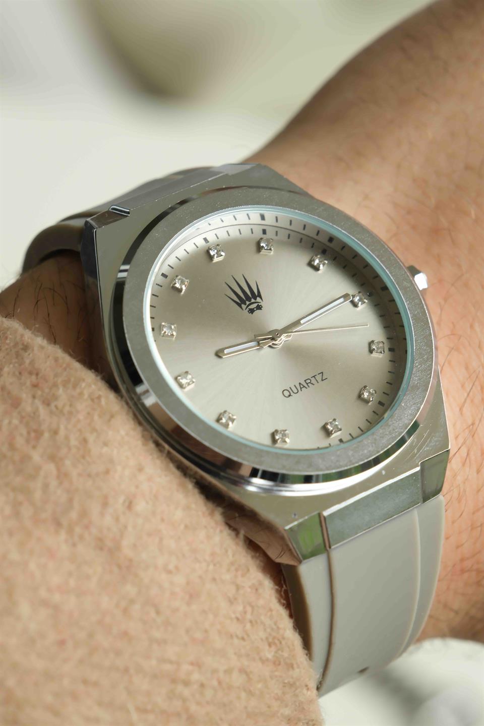 İnferno Silver Diamond Kol Saati