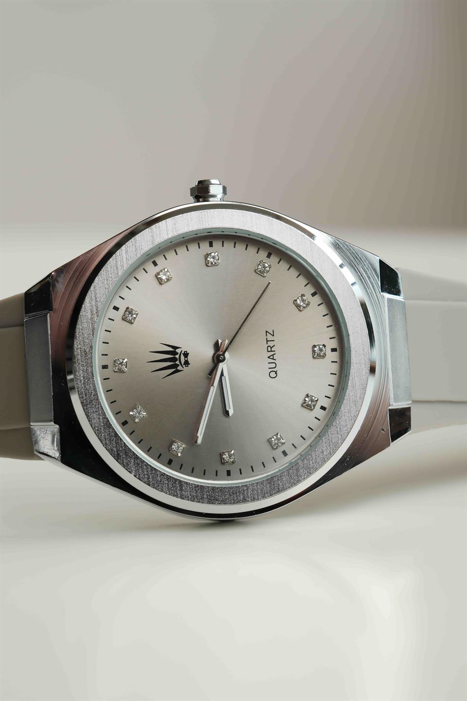 İnferno Silver Diamond Kol Saati