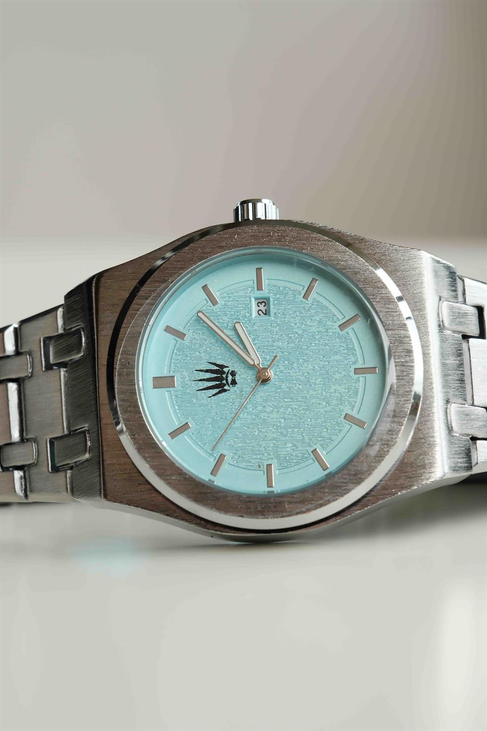 İron Silver Blue Kol Saati