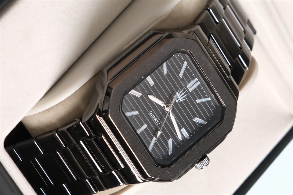 Kratos Black Çelik Kol Saati