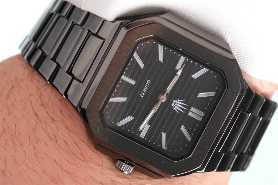 Kratos Black Çelik Kol Saati