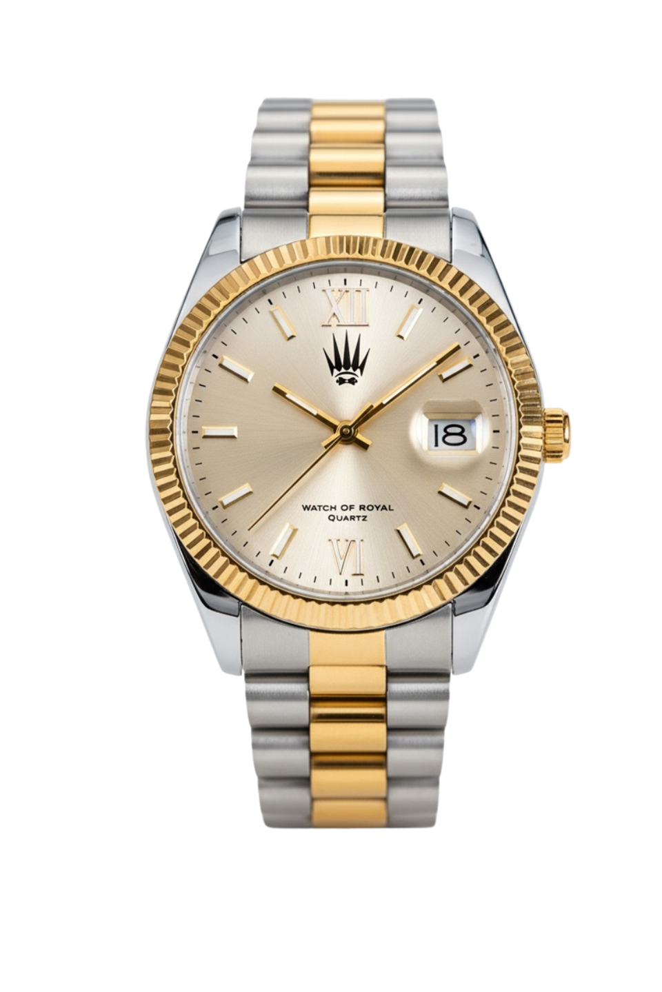 Mariner Silver Gold Çelik Kol Saati