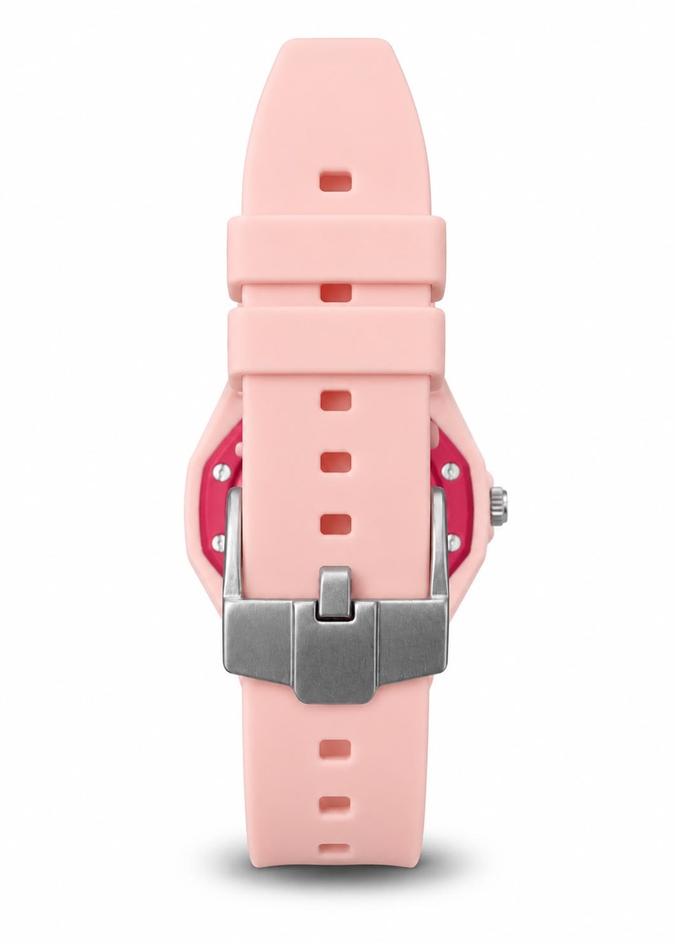 Mivaro Time Pink Slikon Askılı AKsesuar Kol Saati
