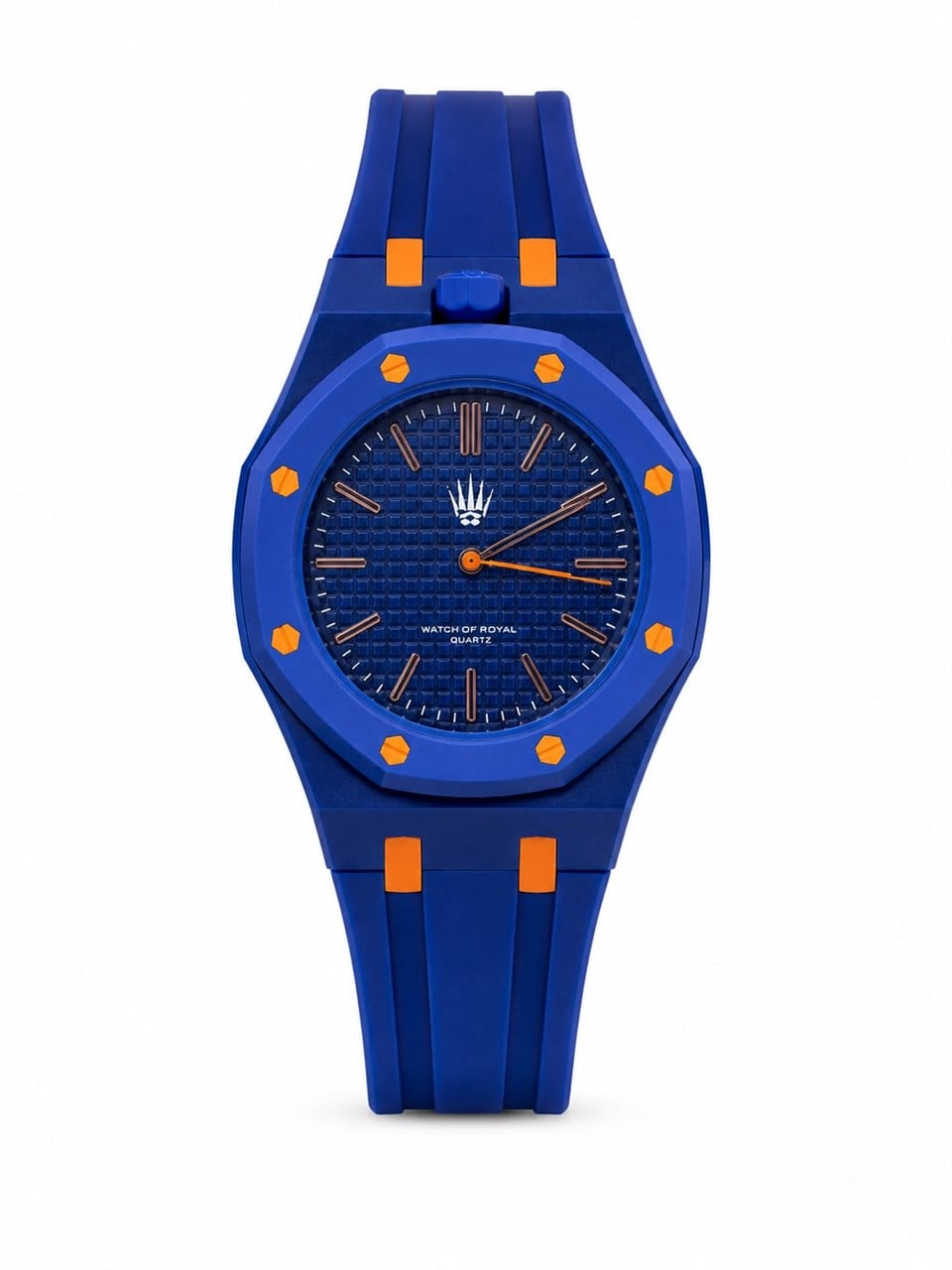 Mivaro Time Blue Slikon Askılı AKsesuar Kol SaatiKol SaatiWATCHOFROYALMivaroMivaro Time Blue Slikon Askılı AKsesuar Kol Saati