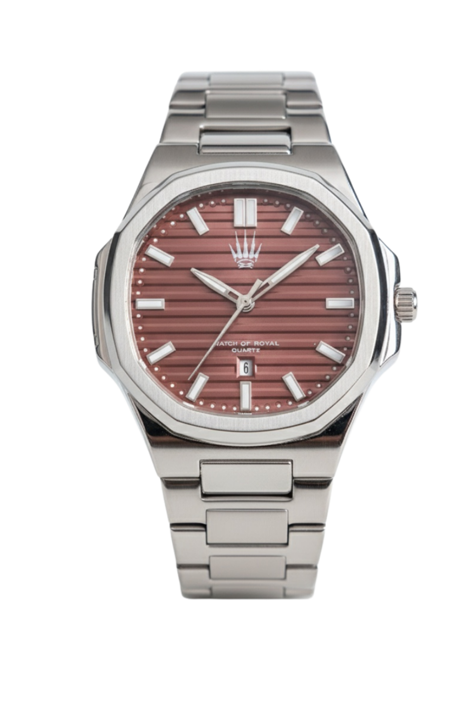 Novatick Silver Bordo Kol Saati