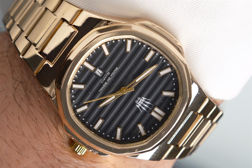 Novatick Gold Siyah Kol Saati