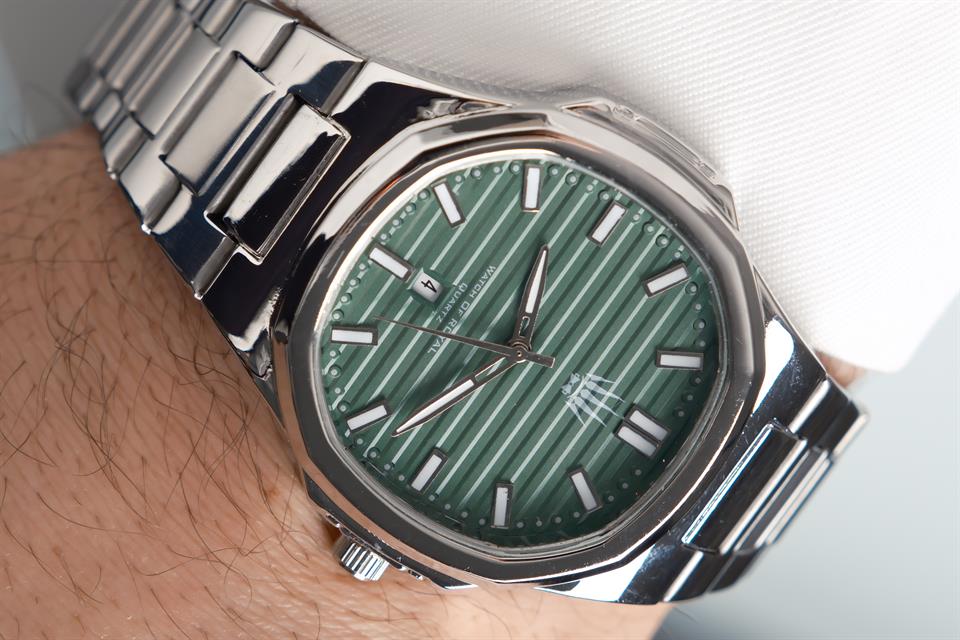 Novatick Silver Yeşil Kol Saati