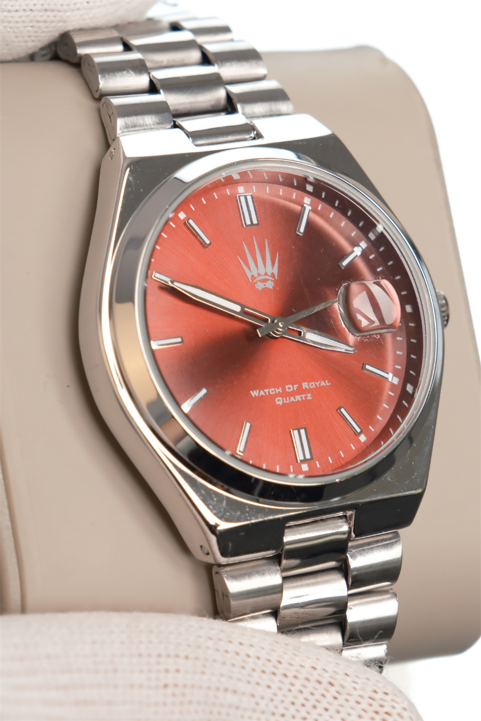 Ocean Silver Red Kol Saati