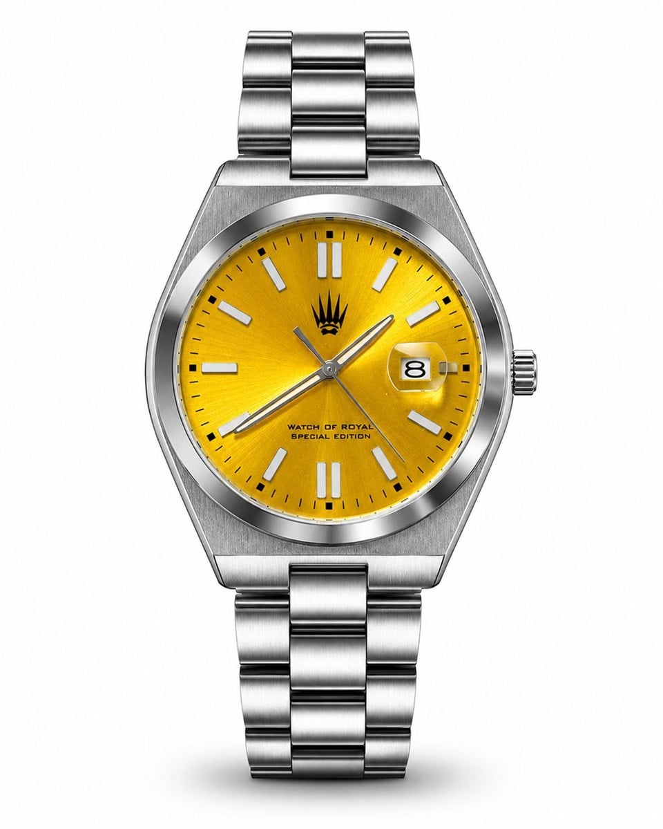 Ocean Silver Yellow Kol Saati