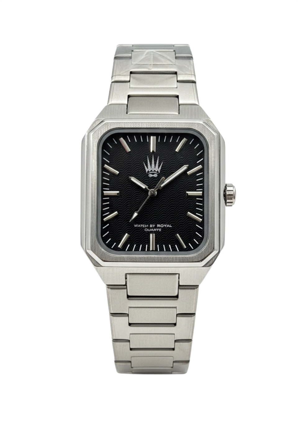 Orbit Silver Black Kol Saati