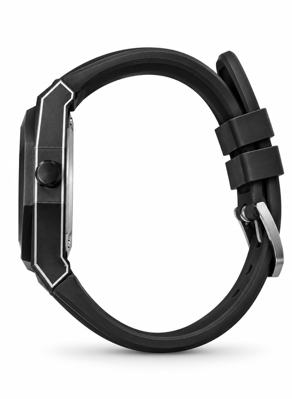Papertime Polycarbon Black Kol Saati