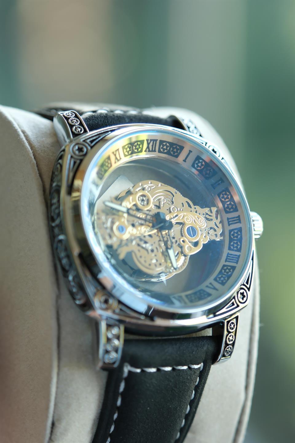 Peerless Leather Silver Kol Saati