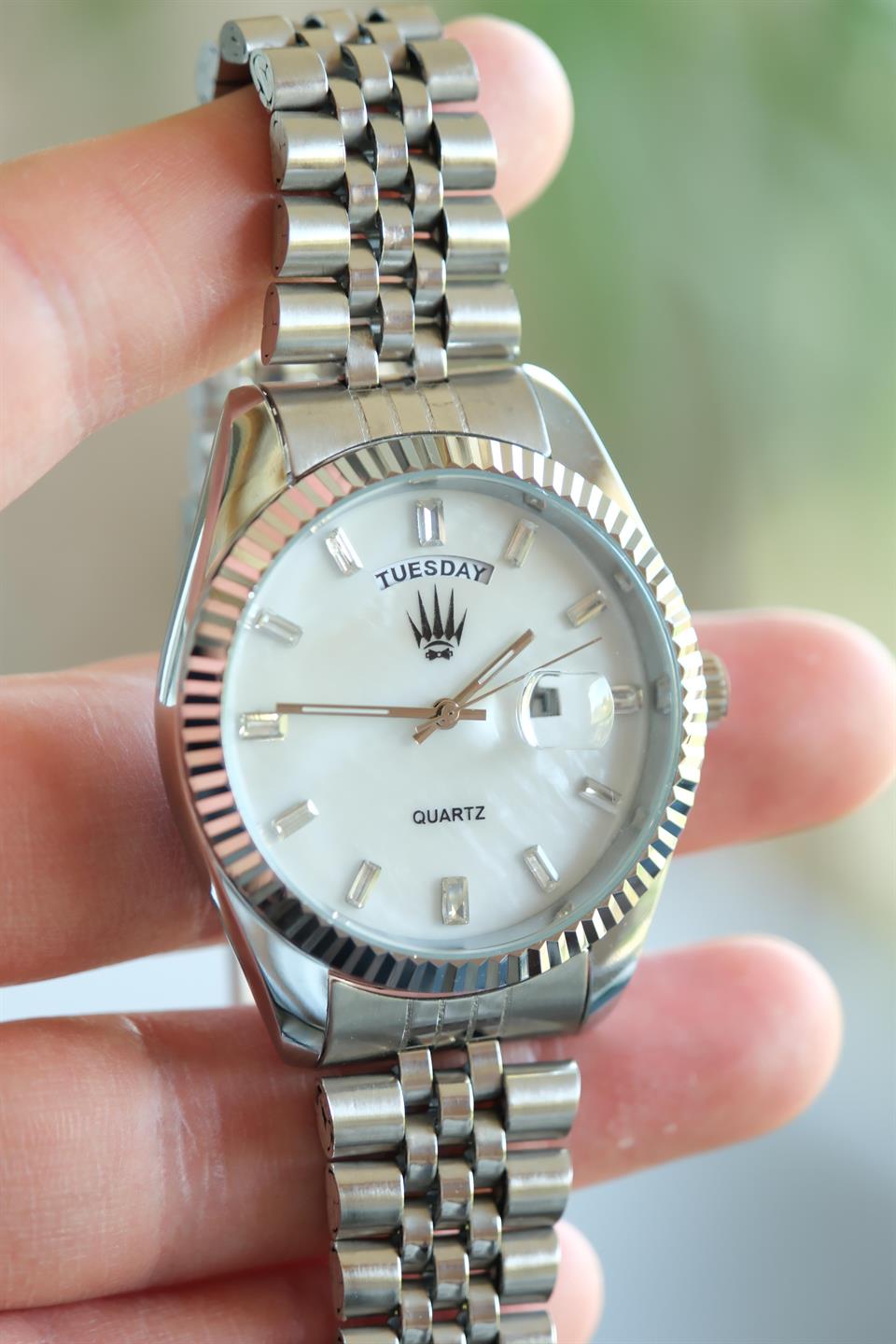 Royal date Silver White Kol Saati