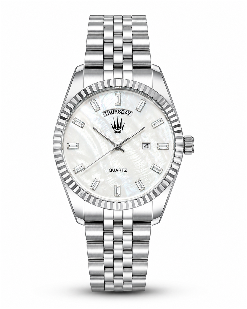 Royal date Silver White Kol Saati