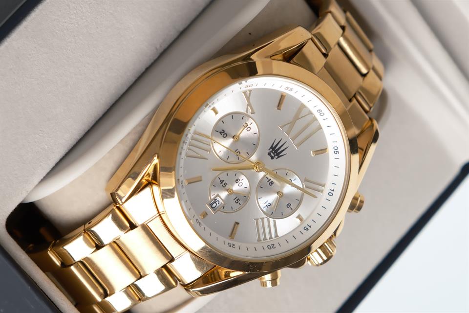 Royce Gold White Çelik Kol Saati