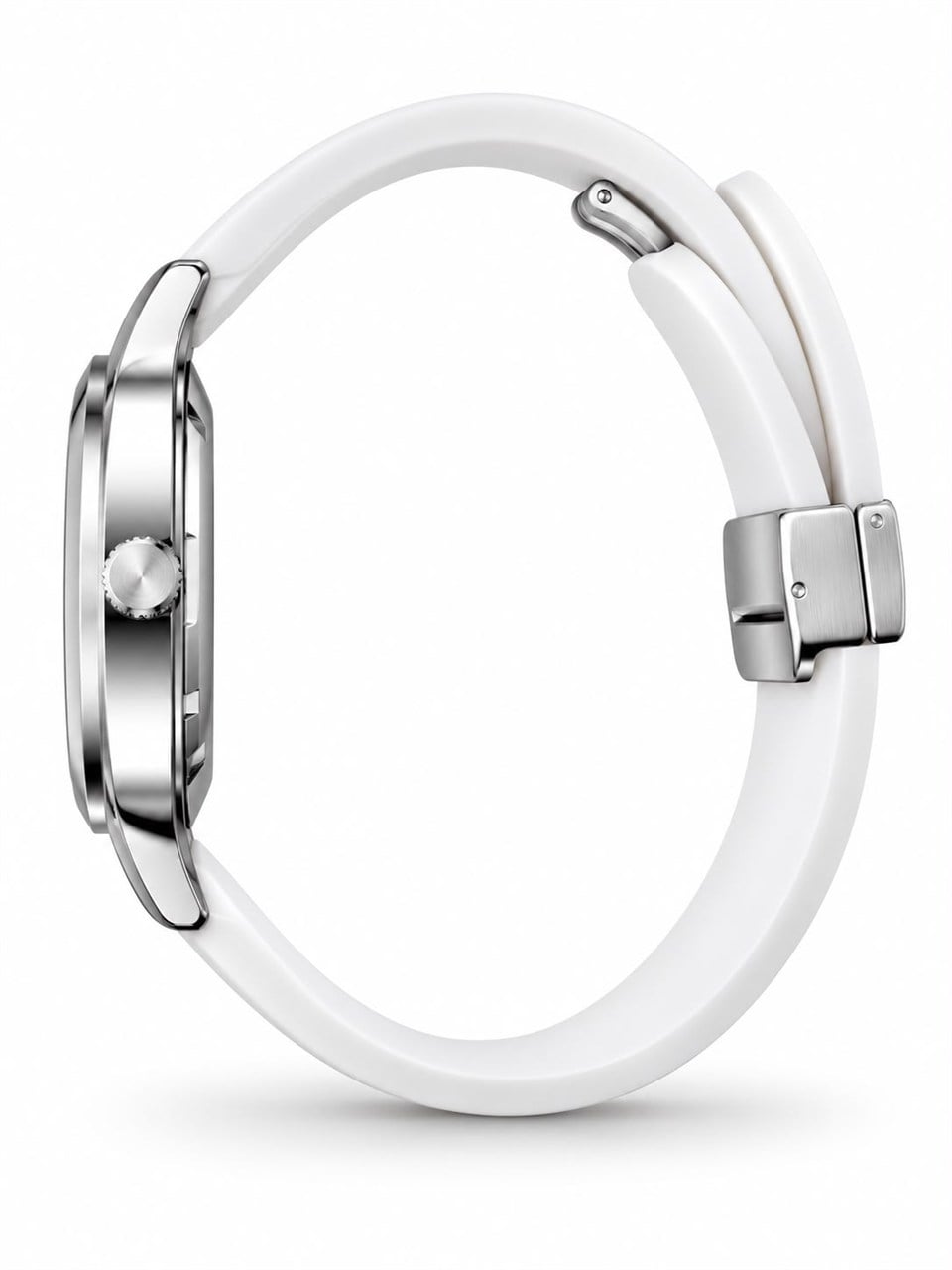 Square Soft Touch Kordon White Kol Saati