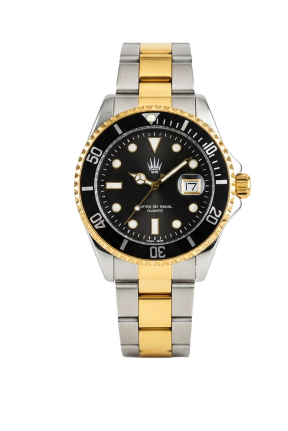 Titan Silver Gold Black Kol Saati