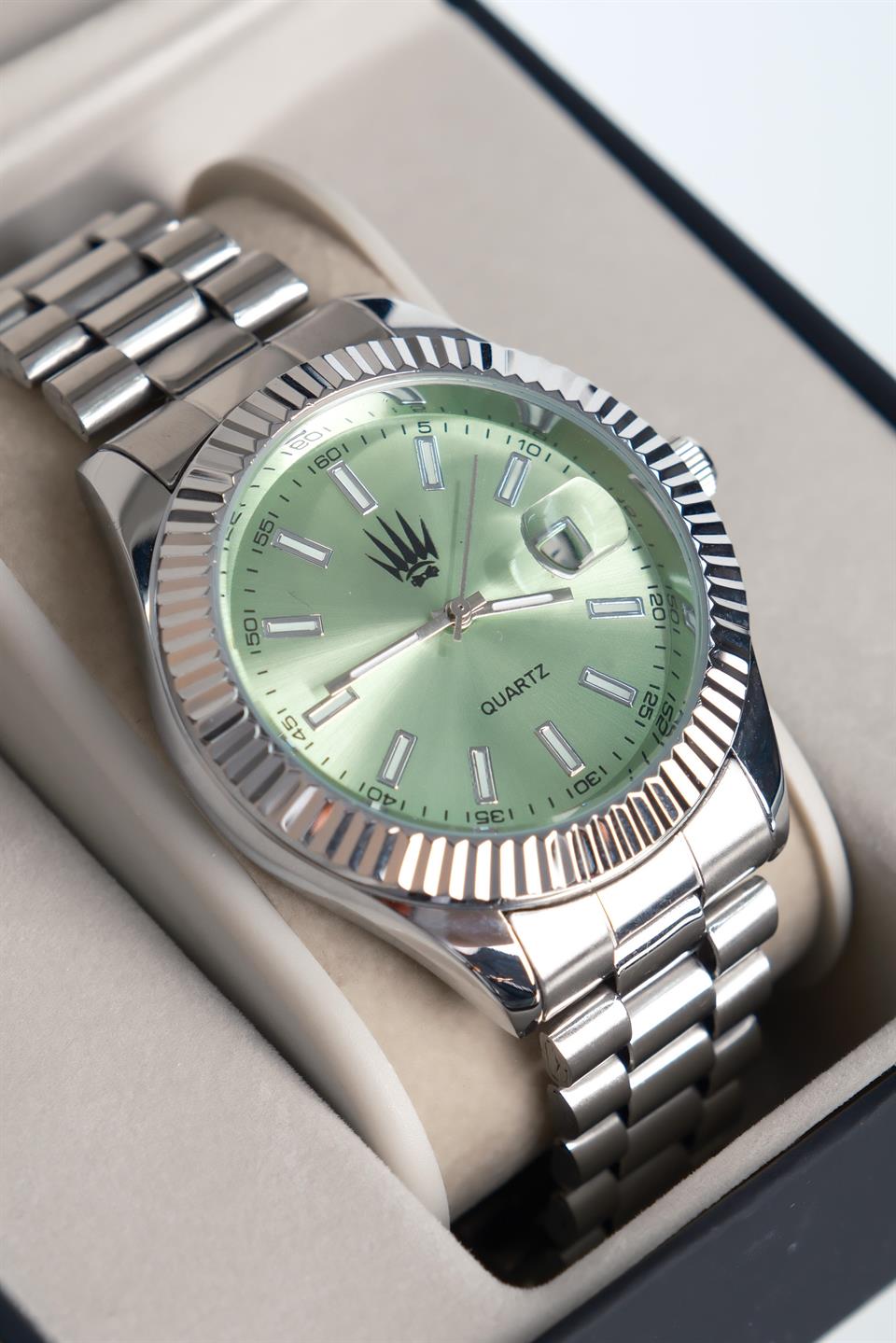 Valentor Silver Yeşil Kol Saati