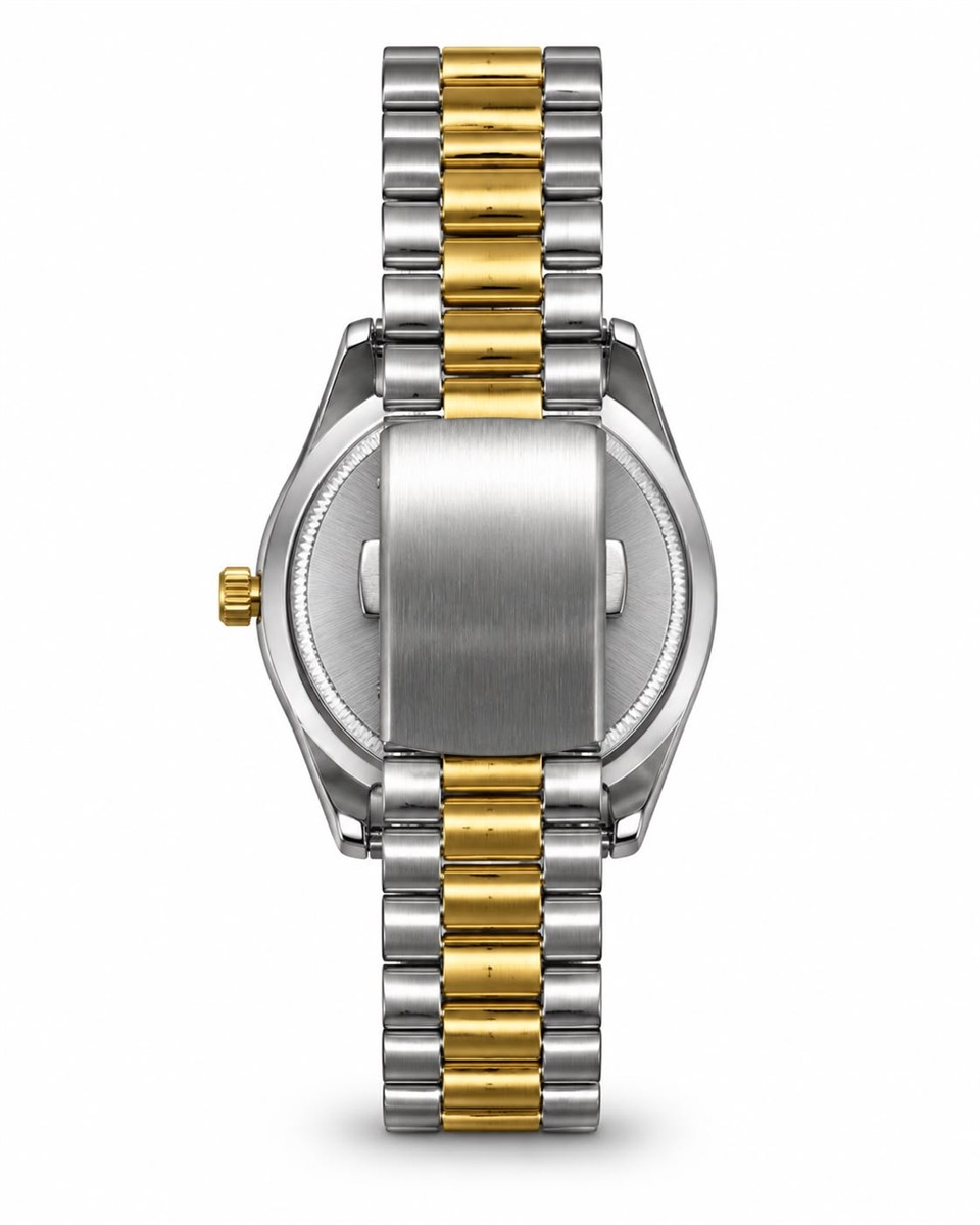 Valentor Silver Gold Mavi Kol Saati
