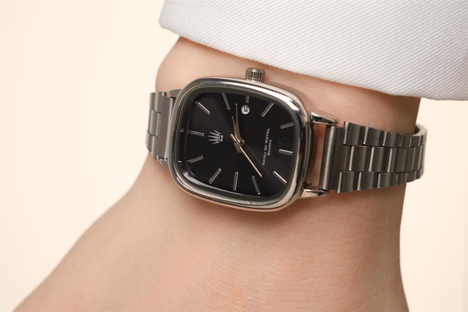 Valenza Kadın Classic Time Silver Black Kol Saati