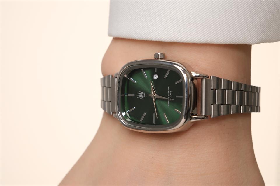 Valenza Kadın Classic Time Silver Green Kol Saati