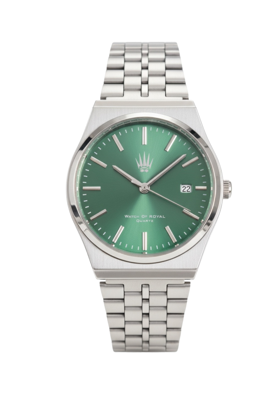 Virtus Classic Time Silver Yeşil Kol Saati