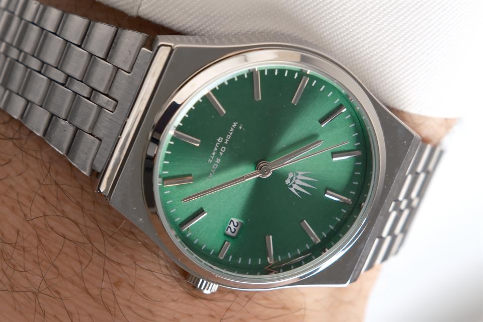 Virtus Classic Time Silver Yeşil Kol Saati