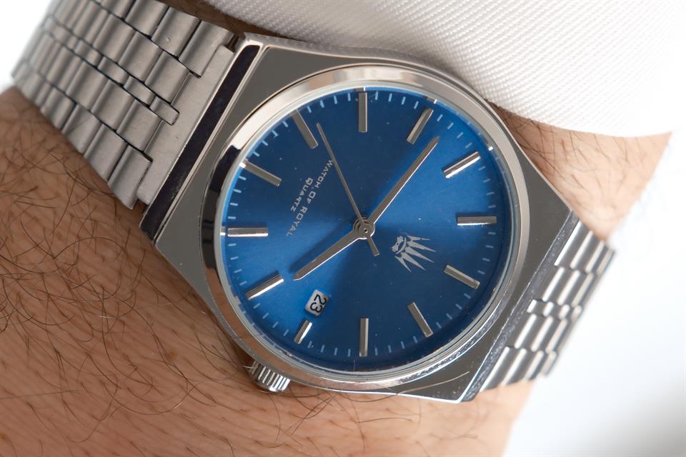 Virtus Classic Time Silver Mavi Kol Saati