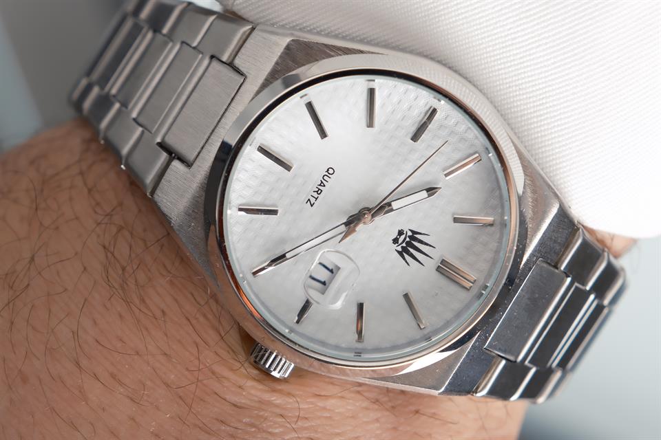 Vortex Silver White Çelik Kol Saati