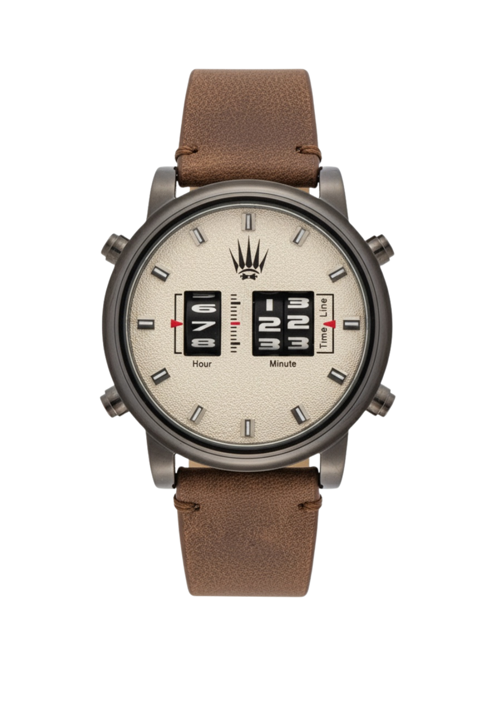 ROLLER DESIGN LEATHER BEJ KOL SAATİ