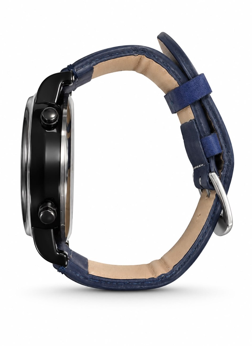Roller Design Leather Blue Kol Saati