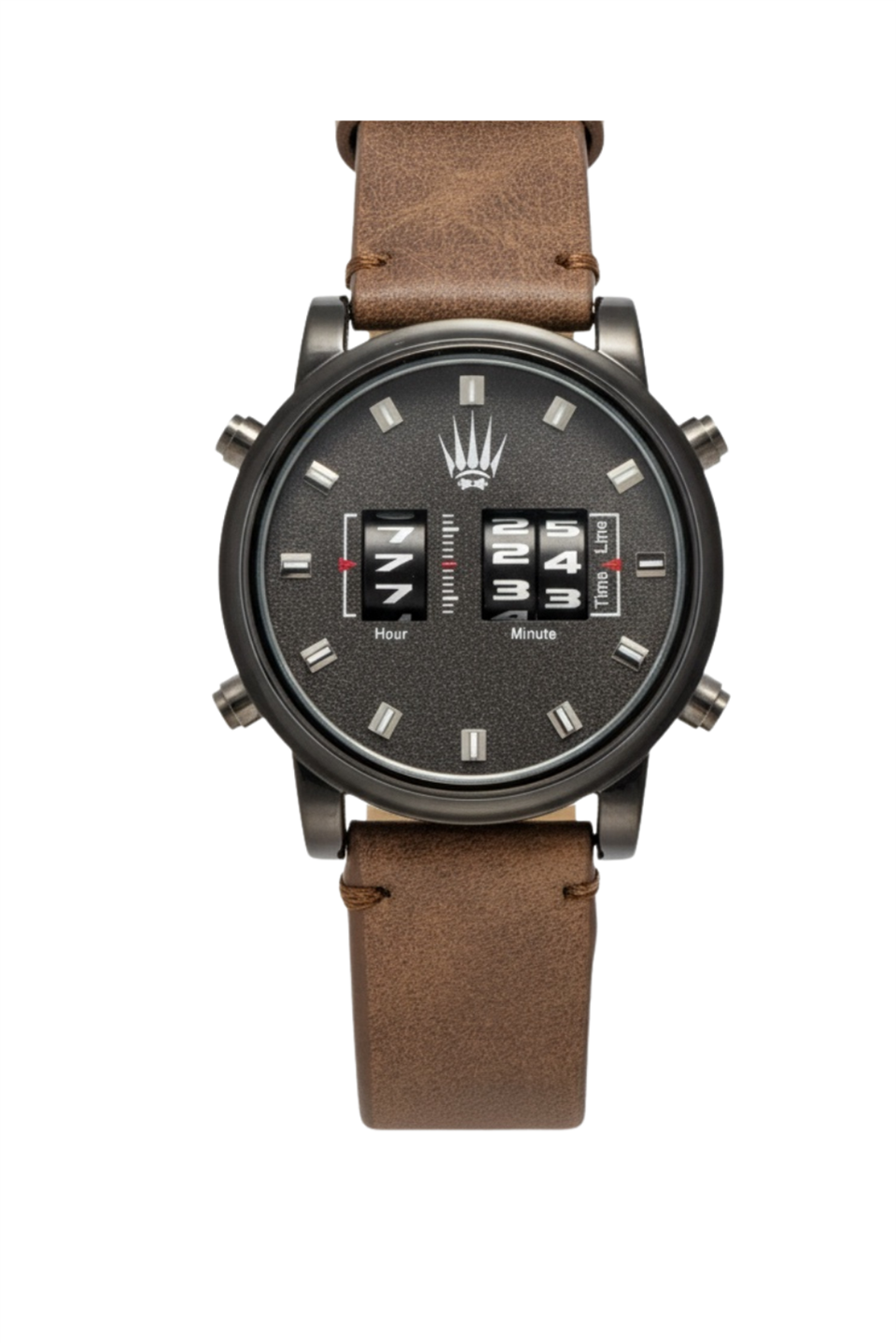 ROLLER DESIGN LEATHER BROWN KOL SAATİ