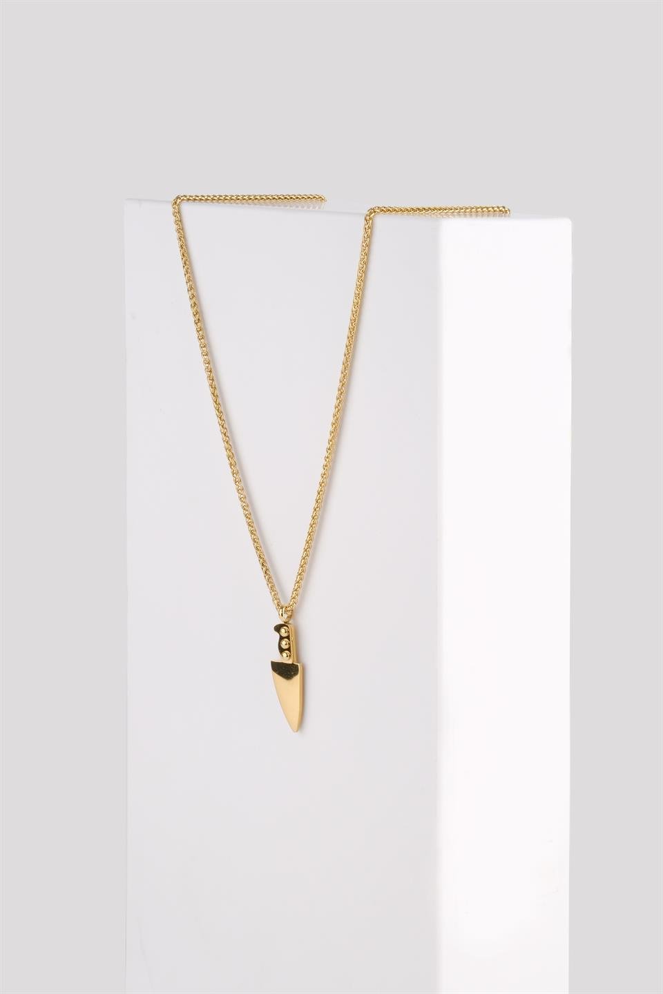 ARMONY GOLD STEEL NECKLACE 