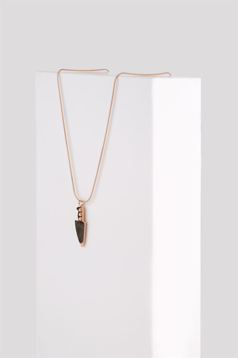 ARMONY ROSE GOLD STEEL NECKLACE 