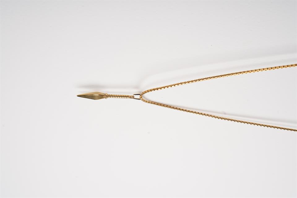 BRANDO GOLD STEEL NECKLACE 