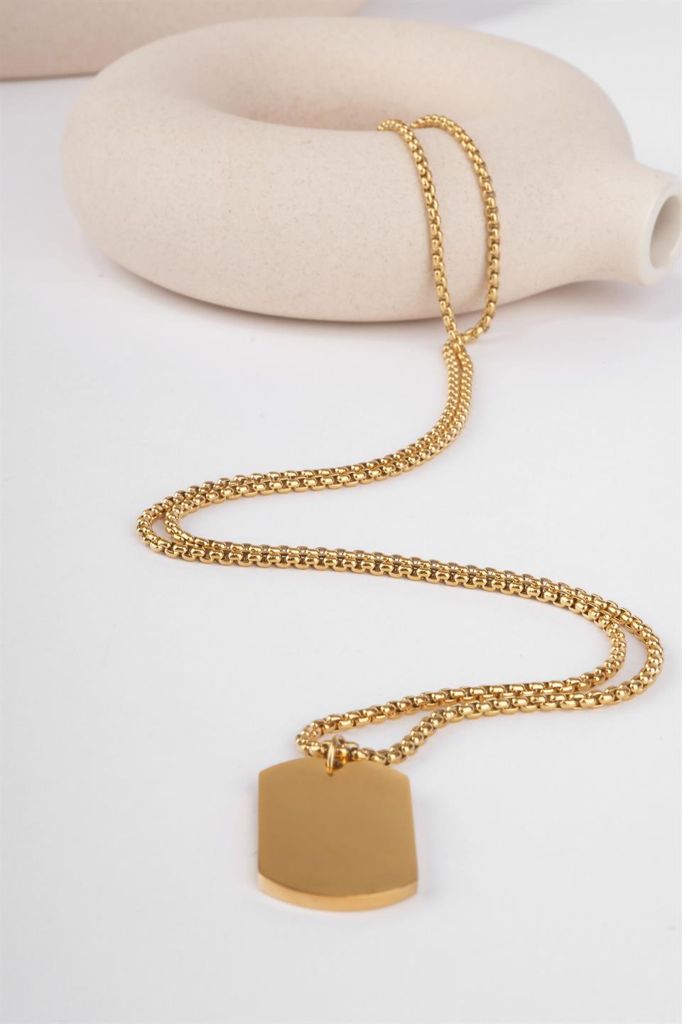 CELSA GOLD STEEL NECKLACE 