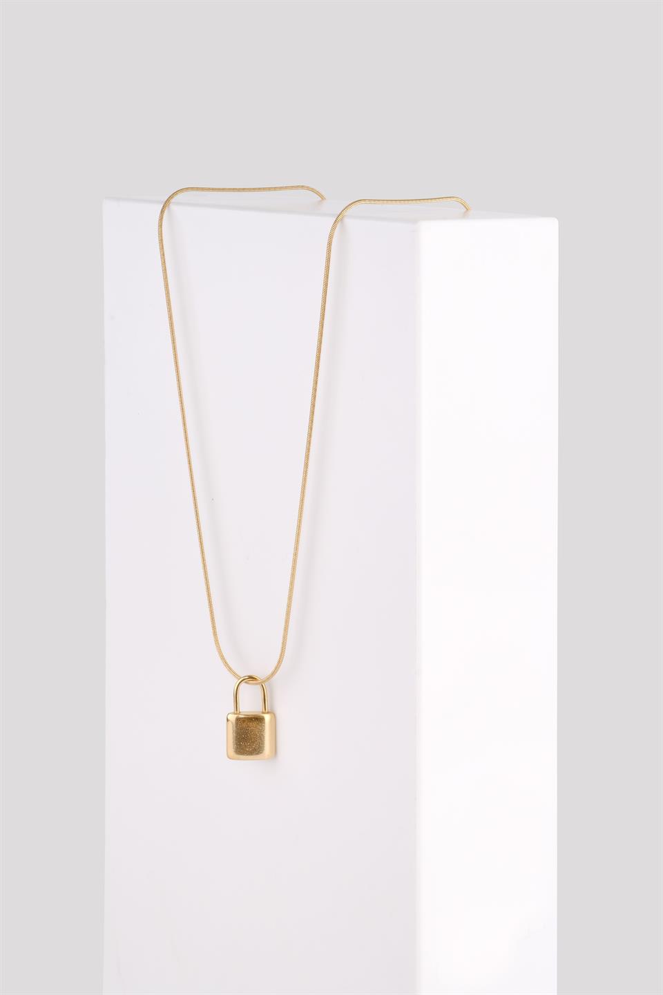 FOCLE GOLD STEEL NECKLACE