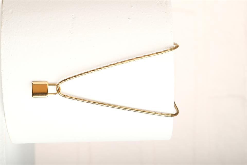 FOCLE GOLD STEEL NECKLACE