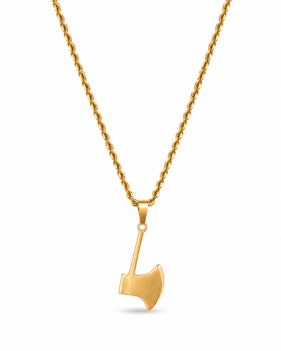 MARTINA GOLD STEEL NECKLACE 
