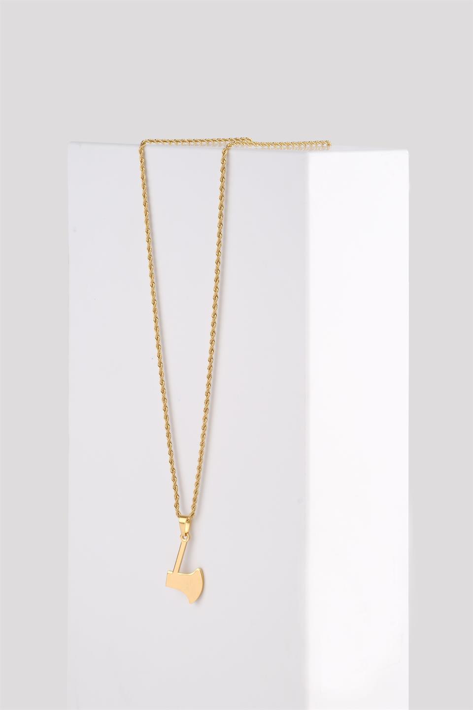 MARTINA GOLD STEEL NECKLACE 