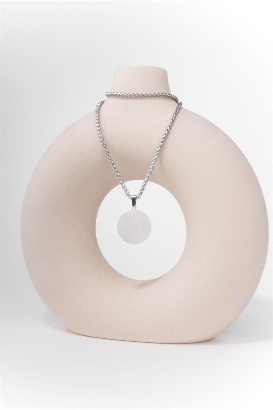 REGINA SILVER NECKLACE 