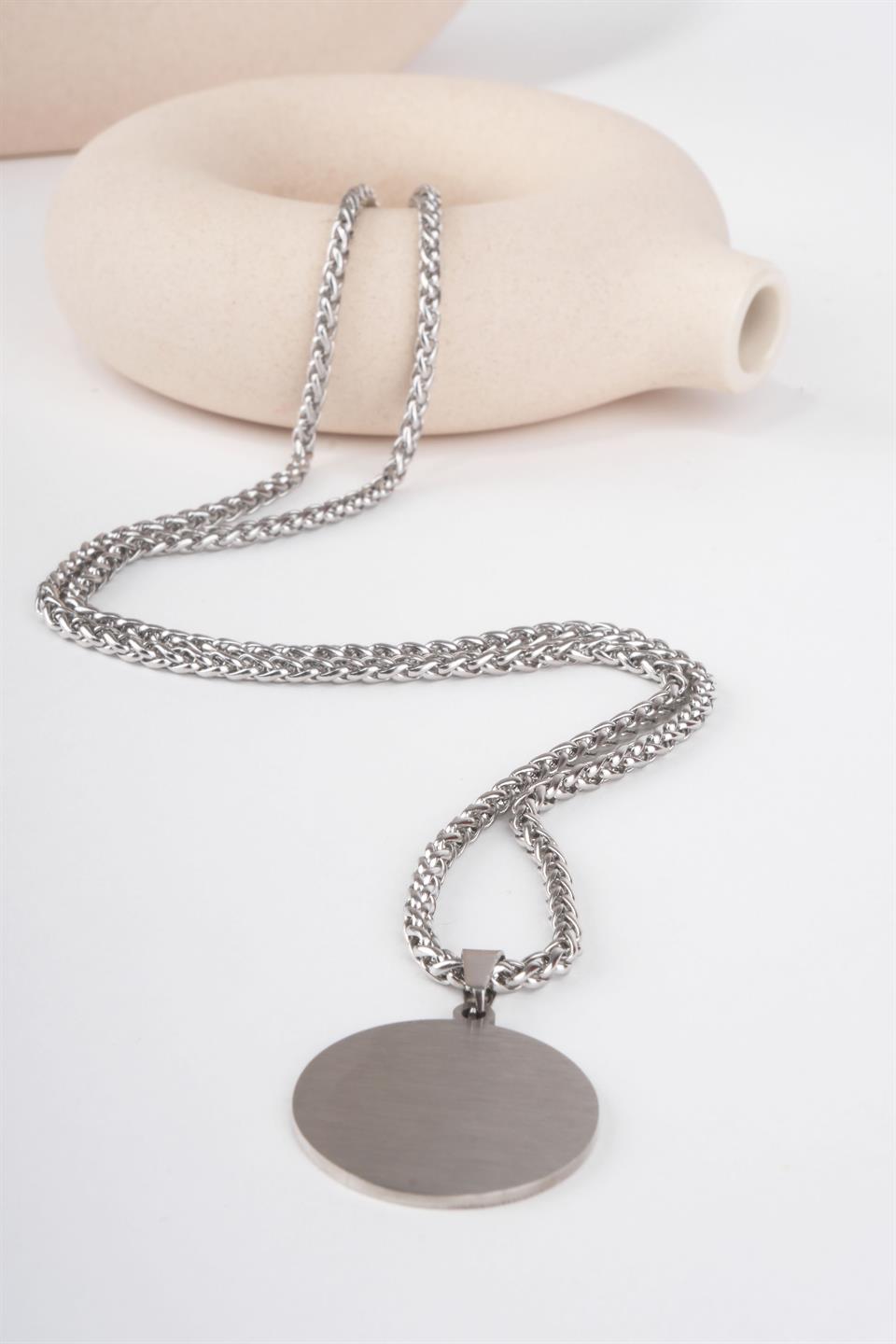 REGINA SILVER NECKLACE 